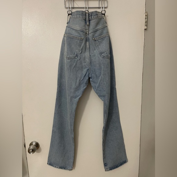 NWOT Agolde Pinch Waist High Rise Kick size 23 - Picture 6 of 7